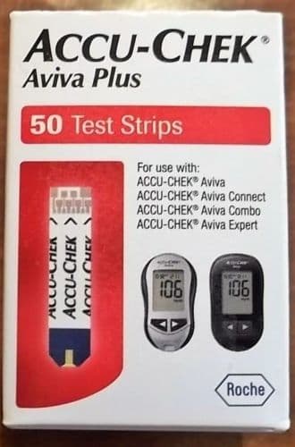 50 RETAIL ACCU_CHEK Aviva Plus Test Strips